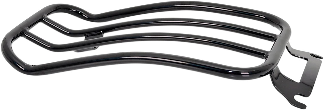 Motherwell Luagge Rack - Gloss Black - Softail MWL-181-GB - Side View