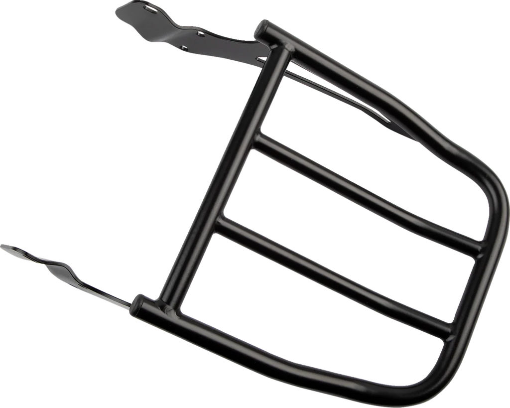 Motherwell Luggage Rack For Tall Sissy Bar - Matte Black MWL-159-MB - Main Product View