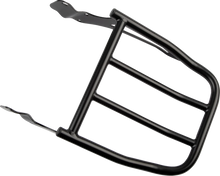 Load image into Gallery viewer, Motherwell Luggage Rack For Tall Sissy Bar - Matte Black MWL-159-MB - Main Product View