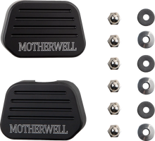 Load image into Gallery viewer, Motherwell Luggage Rack For Tall Sissy Bar - Matte Black MWL-159-MB - Side View