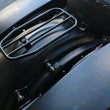 Load image into Gallery viewer, Motherwell Luggage Rack - Gloss Black MWL-409-GB - Back View
