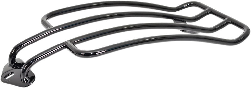 Motherwell Luggage Rack - Gloss Black - Softail MWL-151-GB - Main Product View