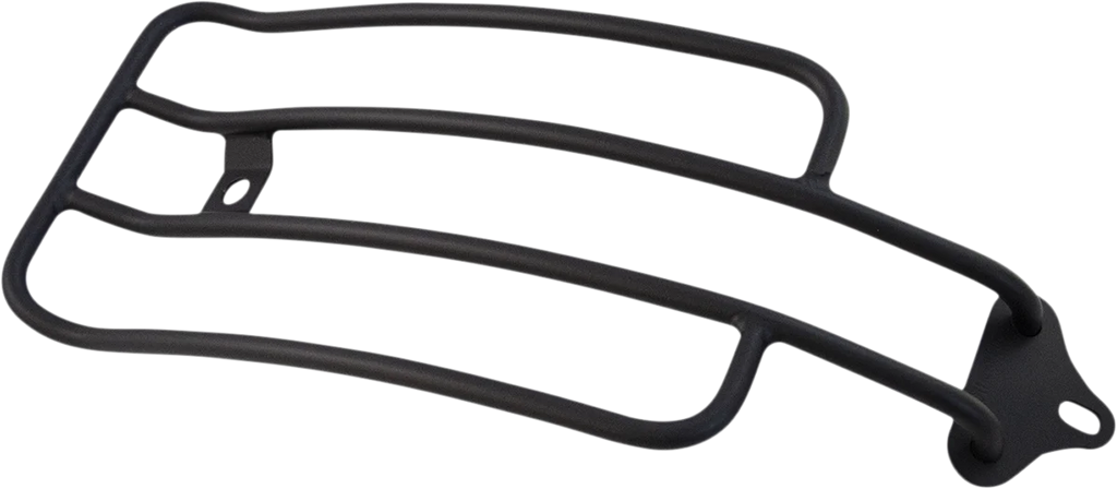 Motherwell Luggage Rack - Matte Black - Softail MWL-136-18-MB - Main Product View