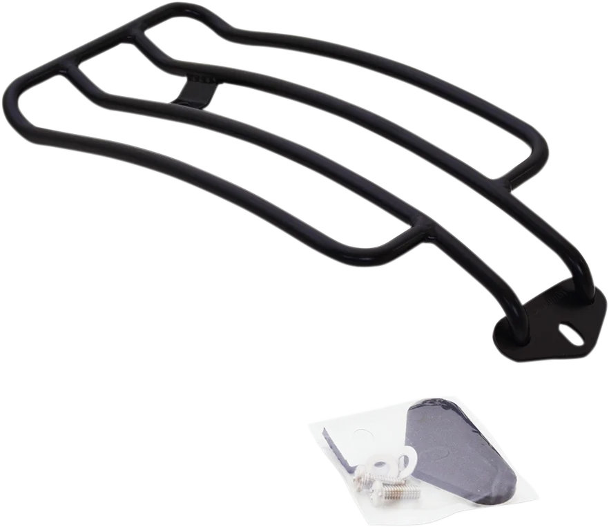 Motherwell Luggage Rack - Matte Black - XL MWL-216-MB - Side View