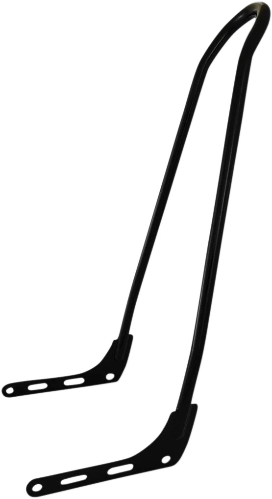 Motherwell One-Piece Sissy Bar - Black MWL-156T-18-MB - Main Product View