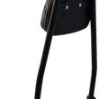 Load image into Gallery viewer, Motherwell One-Piece Sissy Bar - Black - With Pad 156T-18-MB-WP - Side View