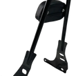 Load image into Gallery viewer, Motherwell One-Piece Sissy Bar - Gloss Black MWL-220-GB. - Side View