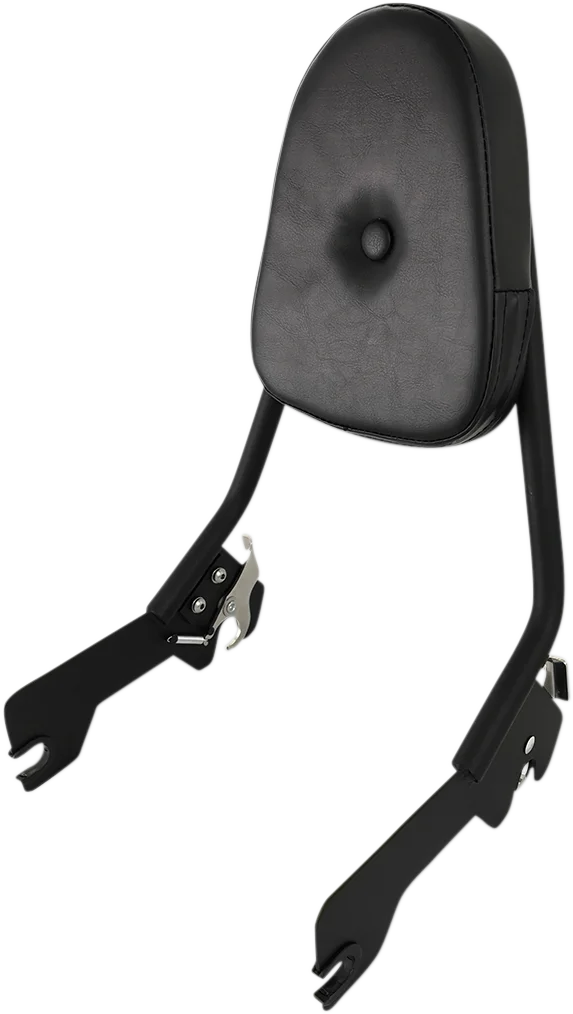 Motherwell Quick-Release Backrest - Chrome MWL-156S-18-CH - Side View