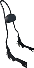 Load image into Gallery viewer, Motherwell Quick Release Sissy Bar - 23&quot; - With Pad - Matt Black MWL-196-18-MB - Main Product View