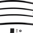 Load image into Gallery viewer, Motherwell Solo Luggage Rack - Gloss Black MWL-227-GB. - Side View