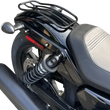 Load image into Gallery viewer, Motherwell Solo Luggage Rack - Gloss Black MWL-227-GB. - Back View