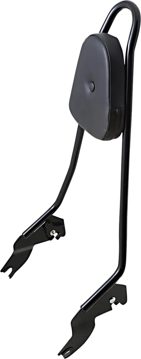 Motherwell Touring Sissy Bar - Matte Black - 24" MWL-456-MB - Side View