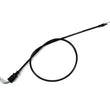 Load image into Gallery viewer, Motion Pro Black Vinyl Throttle Cable - Pull - Polaris 10-0097