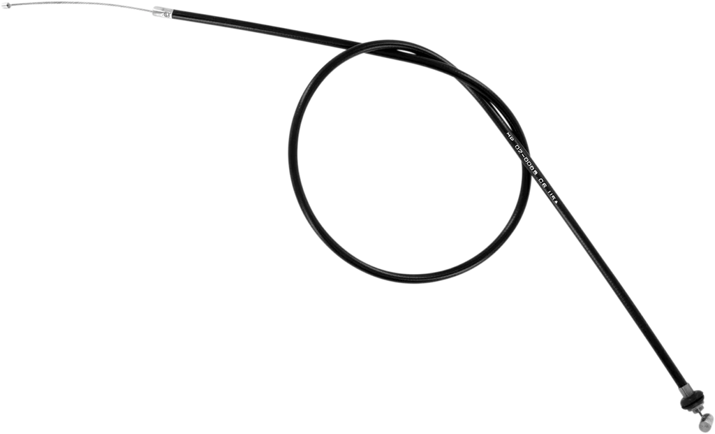 Motion Pro Black Vinyl Throttle Cable - Pull - Honda 02-0009 - Main Product View