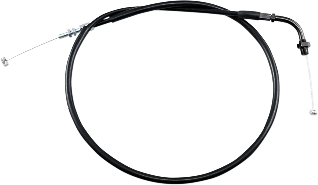 Motion Pro Black Vinyl Throttle Cable - Pull - Honda - Main Product View