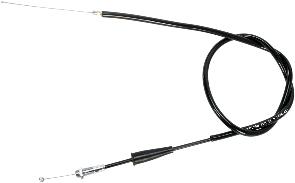Motion Pro Black Vinyl Throttle Cable - Pull - Husqvarna 10-0134 - Main Product View