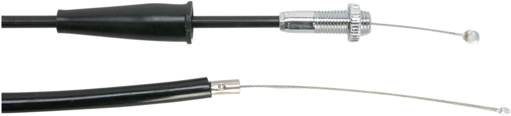 Motion Pro Black Vinyl Throttle Cable - Pull - Husqvarna 10-0134 - Side View