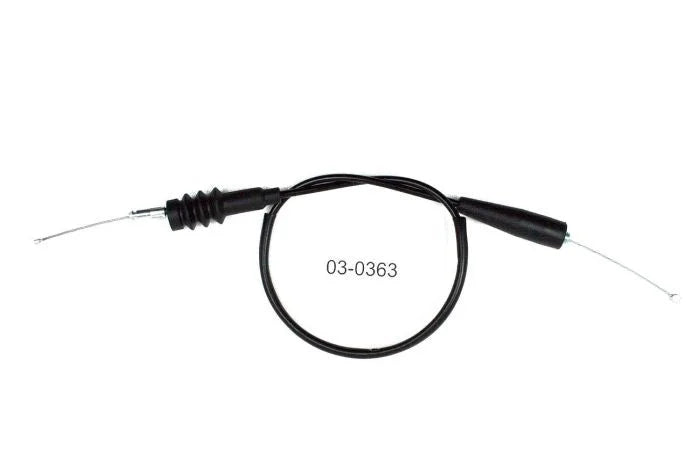 Motion Pro Black Vinyl Throttle Cable - Pull - Kawasaki 03-0363