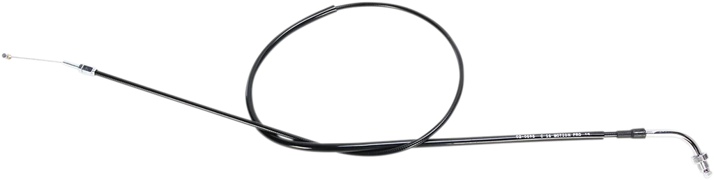 Motion Pro Black Vinyl Throttle Cable - Push - +12" - Honda 02-0595 - Main Product View