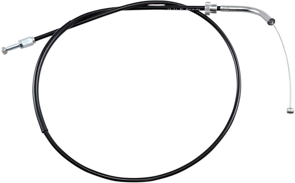 Motion Pro Black Vinyl Throttle Cable - Push - Honda - Main Product View
