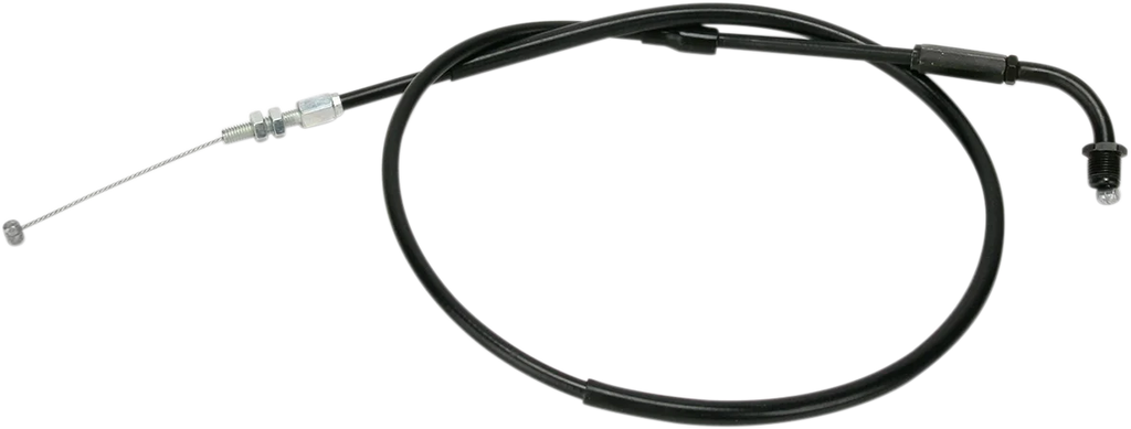Motion Pro Black Vinyl Throttle Cable - Push - Universal - Main Product View