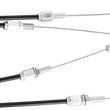 Load image into Gallery viewer, Motion Pro Black Vinyl Throttle Cable - Push/Pull - Honda 02-0514 - Side View