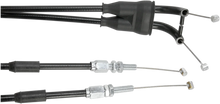 Load image into Gallery viewer, Motion Pro Black Vinyl Throttle Cable - Push/Pull - Husaberg 10-0144 - Side View