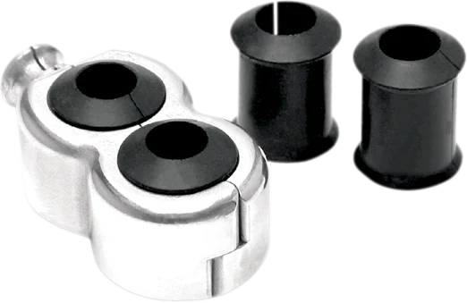 Motion Pro Cable Clamp - Dual - Chrome 11-0050 - Main Product View
