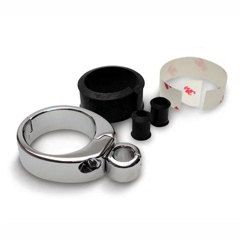 Motion Pro Cable Clamp - Single - 1-1/4" - 1-1/2" Mounting Diameter - Chrome 11-0041 - Main Product View