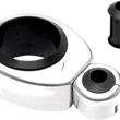 Load image into Gallery viewer, Motion Pro Cable Clamp - Single - 1-1/8" Mounting Diameter - Chrome 11-0043 - Main Product View