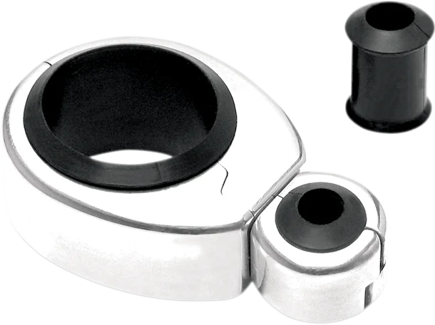 Motion Pro Cable Clamp - Single - 1-1/8" Mounting Diameter - Chrome 11-0043 - Main Product View