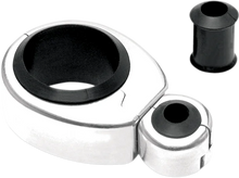 Load image into Gallery viewer, Motion Pro Cable Clamp - Single - 1-1/8" Mounting Diameter - Chrome 11-0043 - Main Product View