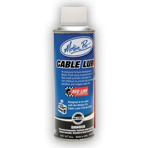 Motion Pro Cable Lube - 6 oz. net wt. - Aerosol 15-0002