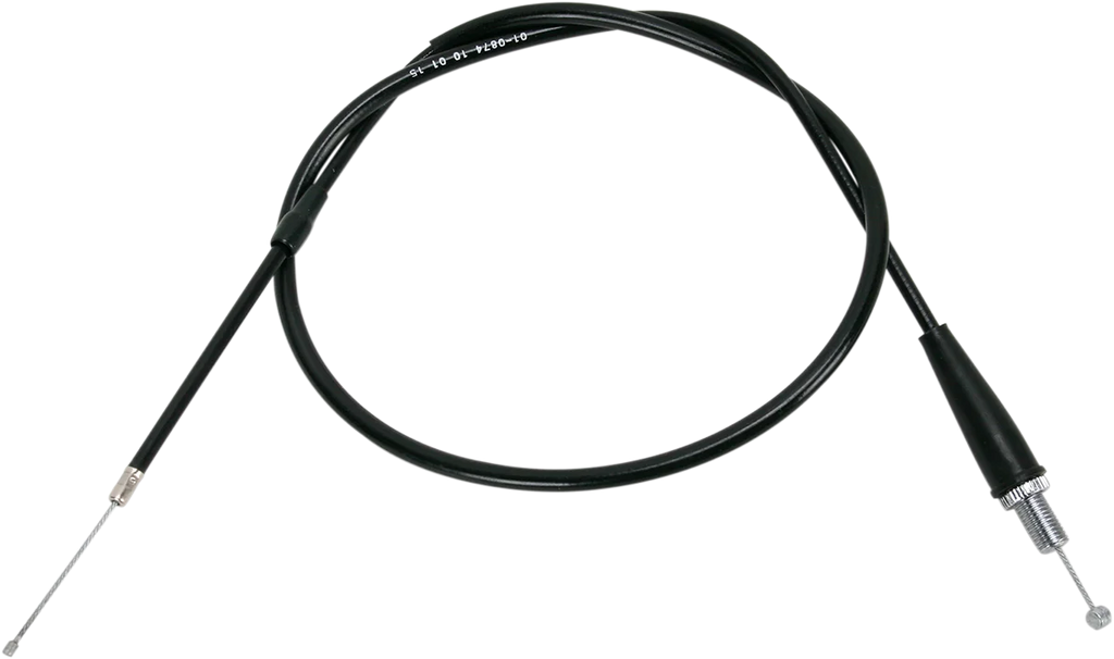 Motion Pro Choke Cable - Honda - Black - Side View