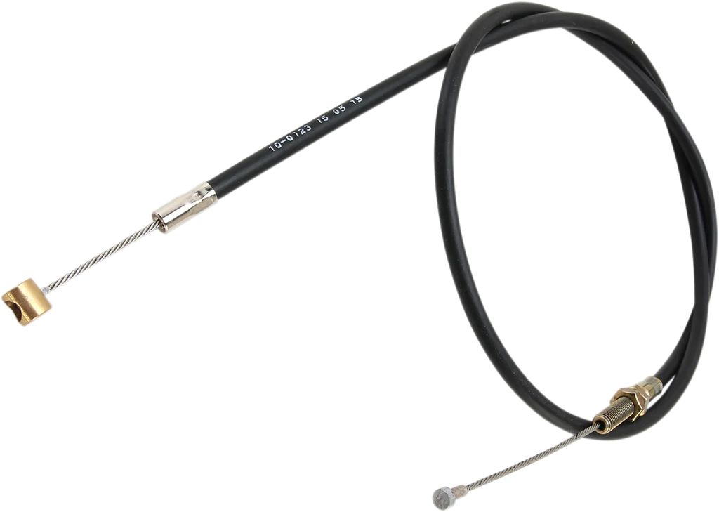 Motion Pro Clutch Cable - Husqvarna - Black Vinyl 10-0123 - Side View