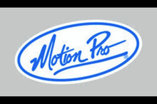 Load image into Gallery viewer, Motion Pro DECAL, 2-1/4" OVAL, BLUE ON WHITE 20-0025