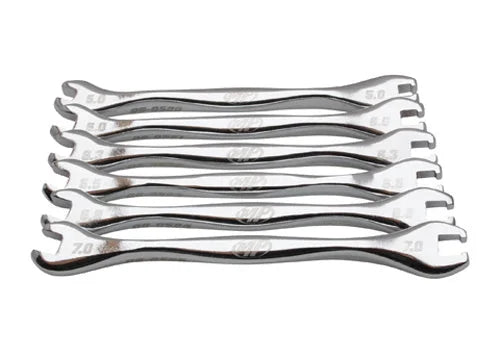 Motion Pro Ergo Spoke Wrench - 6 Wrench Set 08-0526
