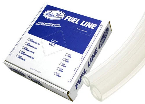 Motion Pro Premium Fuel Line - Clear - 1/4" - 25' 12-0044