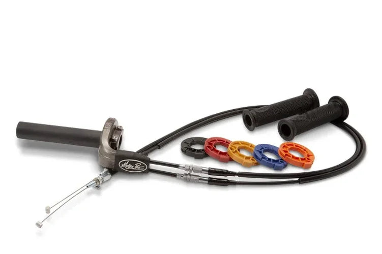 Motion Pro REV3 THROTTLE KIT, 01-1308/GRIPS, SPORTBIKE 01-2981 - Back View
