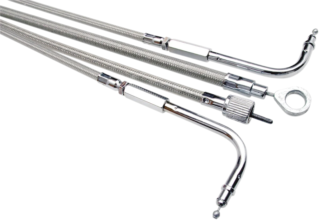 Motion Pro Speedometer Cable - Armor Coat 66-0129 - Side View