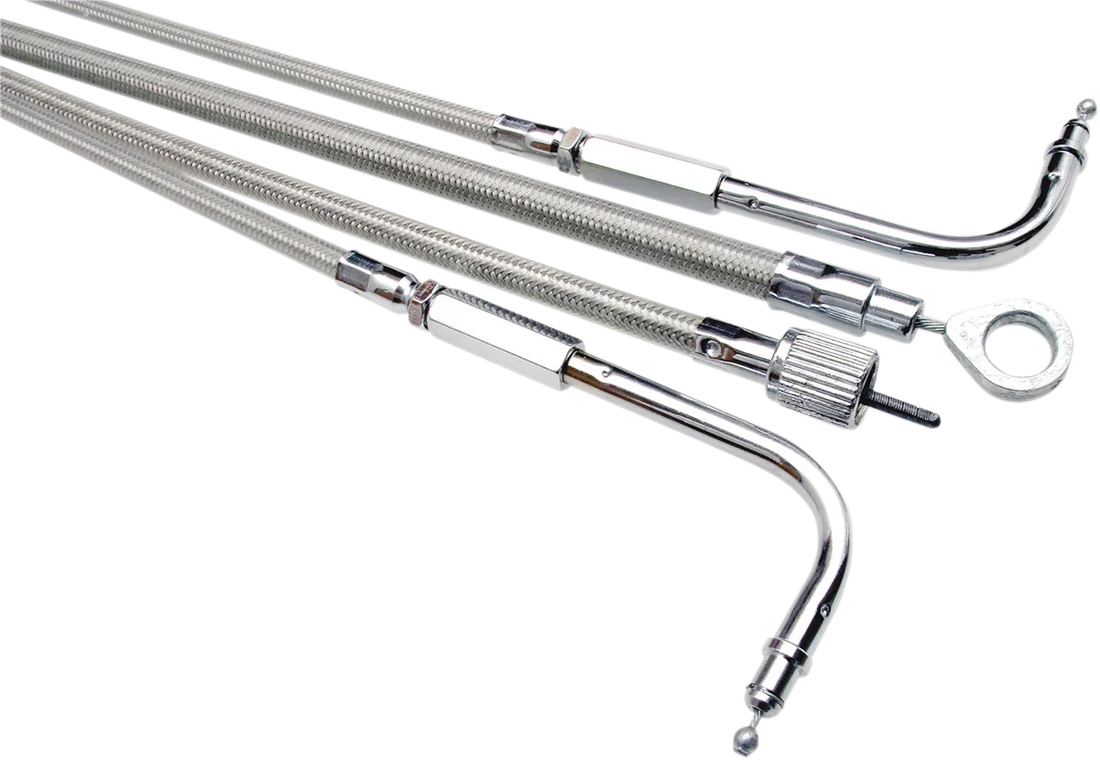 Motion Pro Speedometer Cable - Armor Coat 66-0263 - Side View