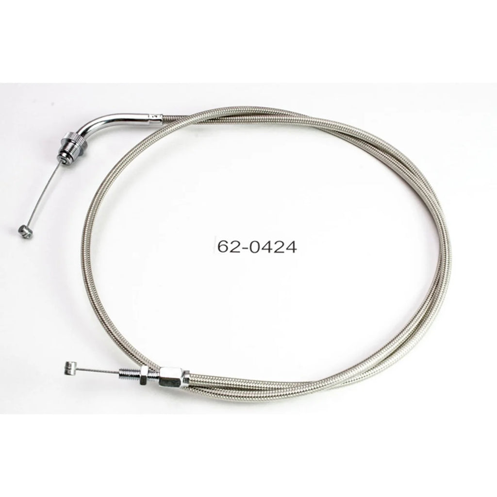 Motion Pro Throttle Cable - Push - Honda - Stainless Steel 62-0424