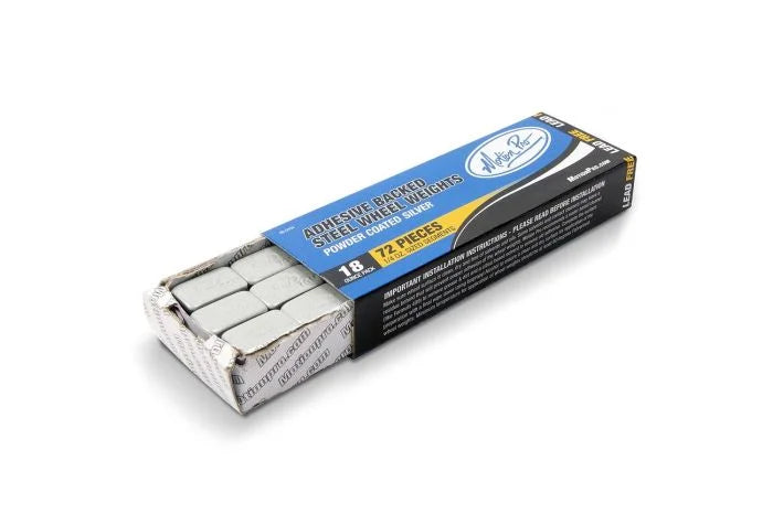 Motion Pro Wheel Weights - Adhesive Stick-On - Silver - 1/4 oz - 72 Pack 08-0454