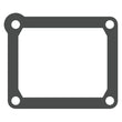 Load image into Gallery viewer, Moto Tassinari V-FORCE 3 GASKET G303 - Side View