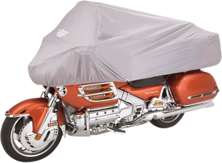 Motorcycle Half Cover - Black UltraGard - Side View