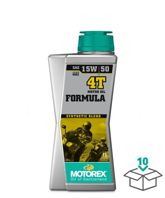 Motorex Formula Synthetic Blend 4T Engine Oil - 15W-50 - 1L 308274
