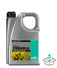 Load image into Gallery viewer, Motorex Formula Synthetic Blend 4T Engine Oil - 15W-50 - 4L 306183