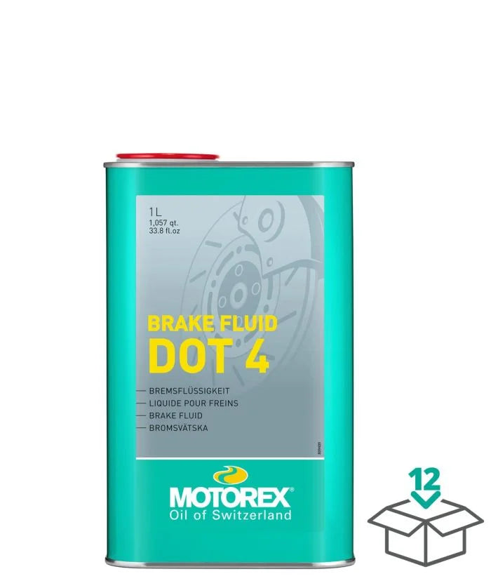 Motorex MOTOREX BRAKE FLUID DOT 4, 1 LITER 300296