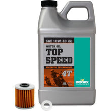 Load image into Gallery viewer, Motorex MOTOREX OIL CHANGE KIT TOP SPEED 10W-40 KAWASAKI KX250F 311247 - Main Product View