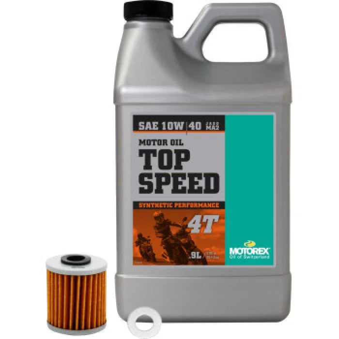 Motorex MOTOREX OIL CHANGE KIT TOP SPEED 10W-40 KAWASAKI KX450F 311248 - Main Product View